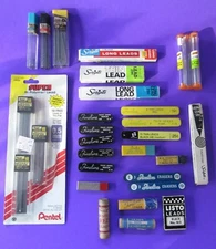 Vtg. Lot Mechanical Pencil LEAD+Eraser Refills SHAEFFER's/Listo/SCRIPTO/The Wahl