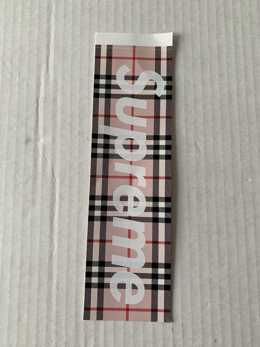 19枚 supreme × Burberry BOXLOGOステッカー Supreme Burberry Box Logo Sticker Set - SS22 - US
