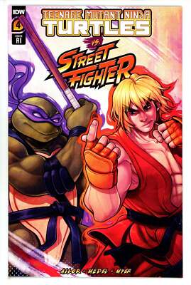 Teenage Mutant Ninja Turtles Vs. Street Fighter 4 Beals Incentive Variant NM (20