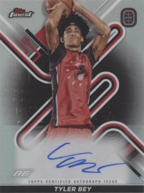 2022-23 Topps Finest OTE Overtime Elite - Tyler Bey #FA-TB - 1 of 2