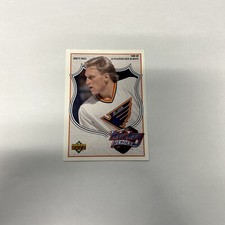 91-92 Upper Deck Brett Hull Hockey Heroes 6 of 9 Canadian Language