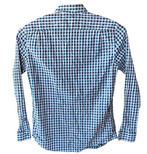 Camisa Paul Smith The Byard Para Hombre 15.5 39 Azul Verde Cuadros Guinga LS Italia - Imagen 6 de 12