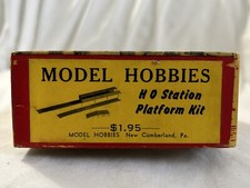 HO Scale Model Hobbies Station Platform Kit