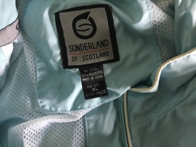 Veste Légère Sunderland Of Scotland - Homme XL - Bleu Marine Zippée Coupe-vent