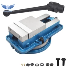 6" Accu Lock Precision Vise With Lock Vice Milling Drilling Machine Bench Clamp