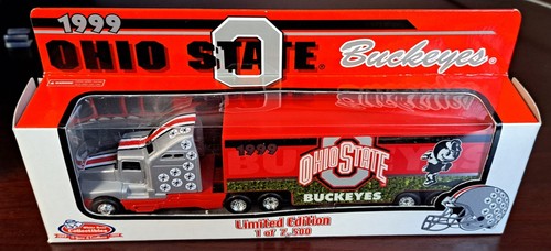 1999 White Rose Ohio State Buckeye Peterbilt Tractor Trailer Semi #/7500 New NIB - Picture 2 of 3