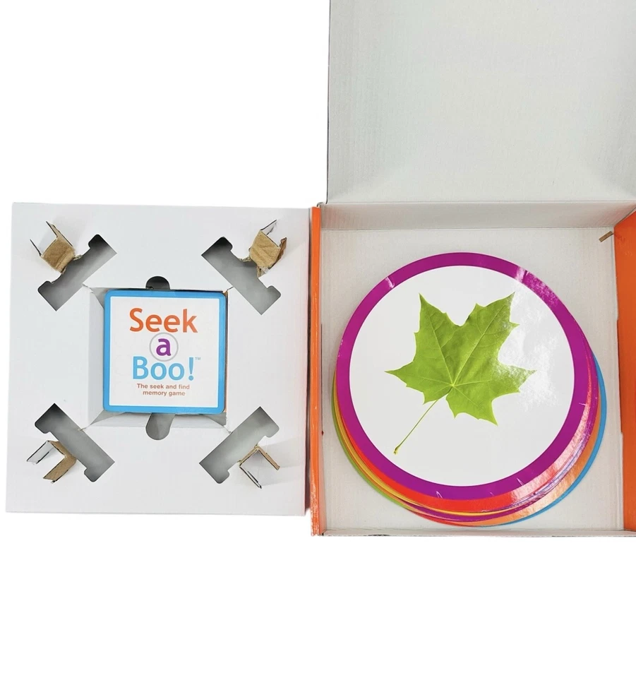 Mindware Seek A Boo Game Seek And Find Memory Game 18+ Mo. Complete Set - Image 4 of 4