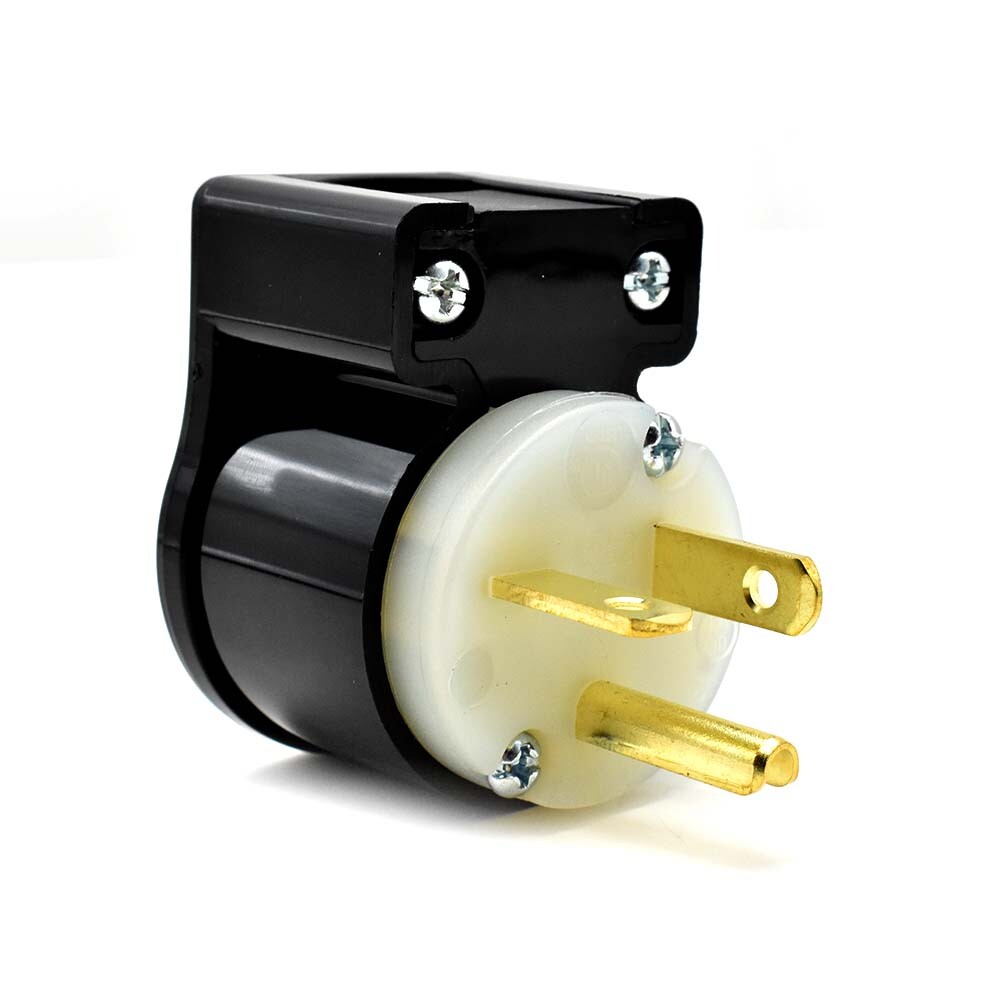 NEMA 6-20P 20A 250V 3W Heavy Duty Male Straight Blade Industrial