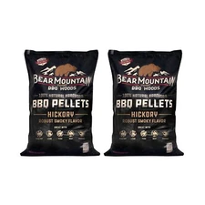 Bear Mountain FK14 Premium All Natural Low Moisture Hardwood Smoky Hickory BB...