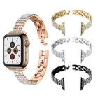 Bling Strap Diamond iWatch Wrist Band For Apple Watch Ultra 9 8 7 6 5 4 3 SE