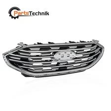 Front Bumper Upper Grille Chrome For Ford Edge 2019 2020 2021 2022 KT4B-8200-AK