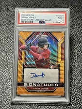 2023 Prizm Druw Jones Signature Auto #SIGDJ / 50 PSA 9 Low Pop