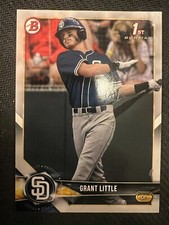 QTY: 2018 Bowman Draft - Grant Little ( Padres ) 1st Rookie Prospect #BD-110