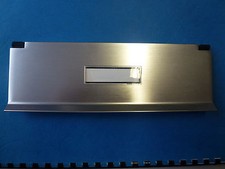 Briefeinwurf 230 mm silber EV1 , Aluminium mit Kunststoffrahmen zum Aufschrauben