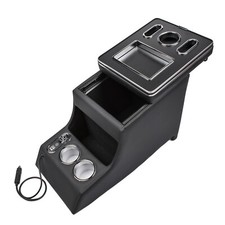 Armlehnenbox Zentrale Schwarz mit 5 USB-Buchsen LED-Licht f&uuml;r Mercedes Vito W447