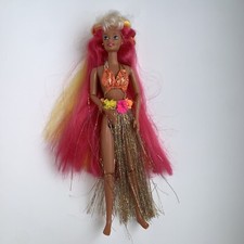 Vintage Hula Hair Barbie Doll 1993 Mattel