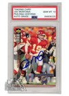 Joe Montana 1994 Upper Deck Collector's Choice Autograph Card #47 PSA/DNA 10