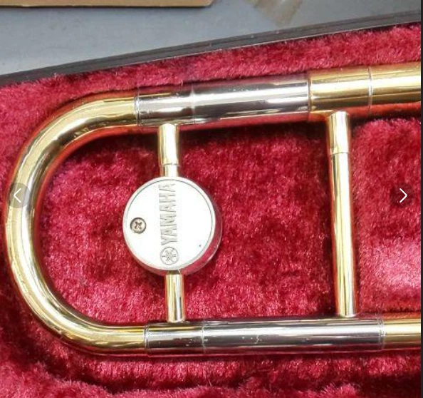 YAMAHA Posaune YSL2510 Musikinstrument mit Hartschalenkoffer - Bild 3 von 4