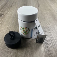 Miir Airtight Coffee Canister 7" Tall 12oz Matte White Airtight Stash Metal