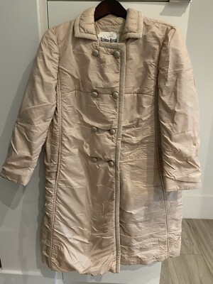 Neiman Marcus Spindrift Womens Tan Rain Wind Winter Trench