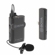 BOYA BY-WM4 PRO K5 3.5mm Wireless Microphone Video Device for IOS A Mobilephone