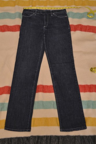 Blue Denim Straight Leg Jeans Size 