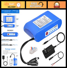 12V 6Ah LiFePO4 Rechargeable Battery Pack - Long Life Lithium Iron Phosphate for