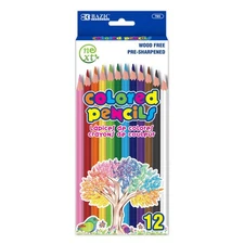 BAZIC Next 12 Colored Pencils, pack of 24