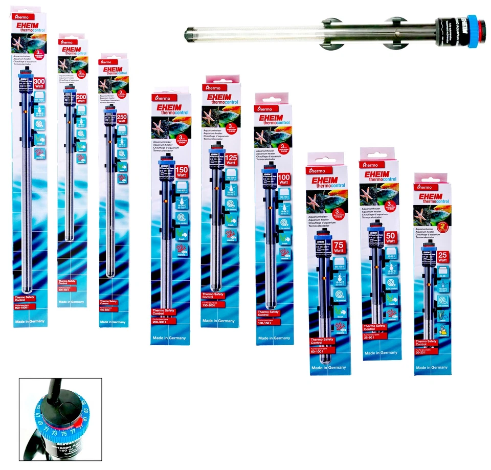 EHEIM THERMOCONTROL HEATER AQUARIUM THERMOSTAT TROPICAL MARINE JAGER FISH TANK - Image 1 of 1