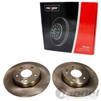 2X Maxgear Bremsscheiben Vorne 284Mm Voll Passend FÜR MERCEDES-BENZ C-KLASSE |