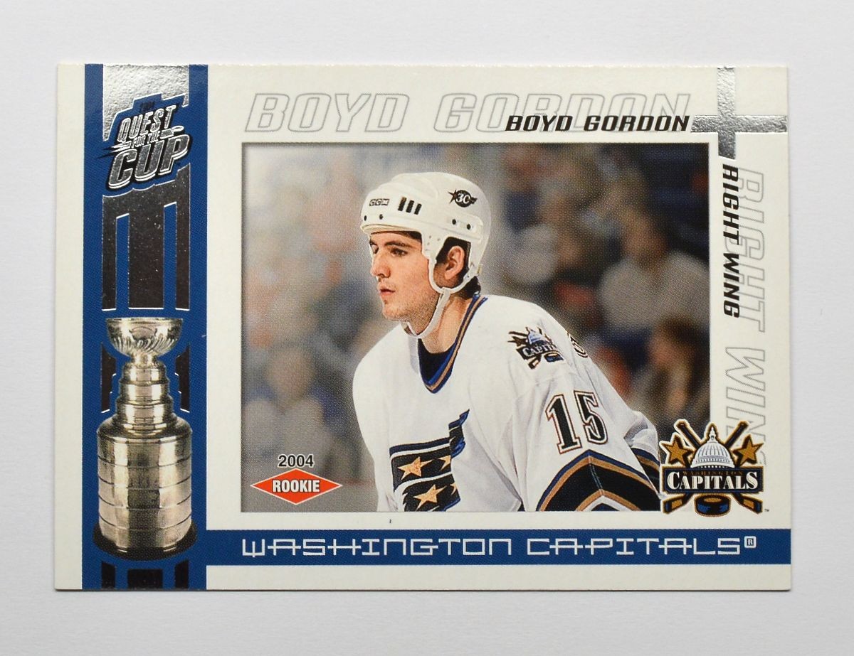 2003-04 Pacific Quest for the Cup #138 Boyd Gordon RC 144/950