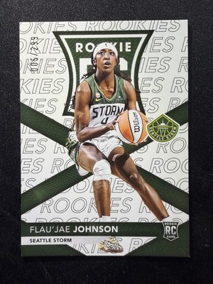 2026 Panini The National NSCC - Flau'Jae Johnson #RC5 Rookie /299 SEATTLE STORM