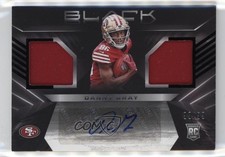 2022 Panini Black Rookie Signature Materials 99/99 Danny Gray #RSM-DGR Auto 03xg