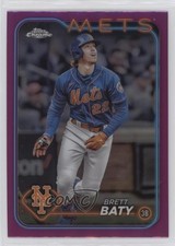 2024 Topps Chrome Pink Refractor Brett Baty #17 19c6