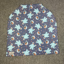 Copper Pearl 5-in-1 Multi Use Cover Cookie Monster Nursing CarSeat Cover Swaddle