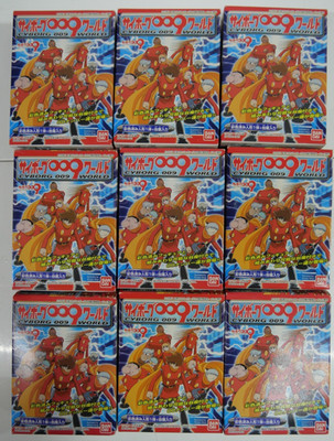 Bandai Cyborg 009 World Figur Full Set of 9pcs 2002 From Japan
