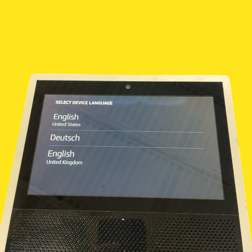 ISSUE Amazon MW46WB White Echo Show 1st gen Smart Speaker Display #9313 - Picture 12 of 15