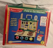 Melissa and Doug Fold  Go Kitchen 780 - New Sealed