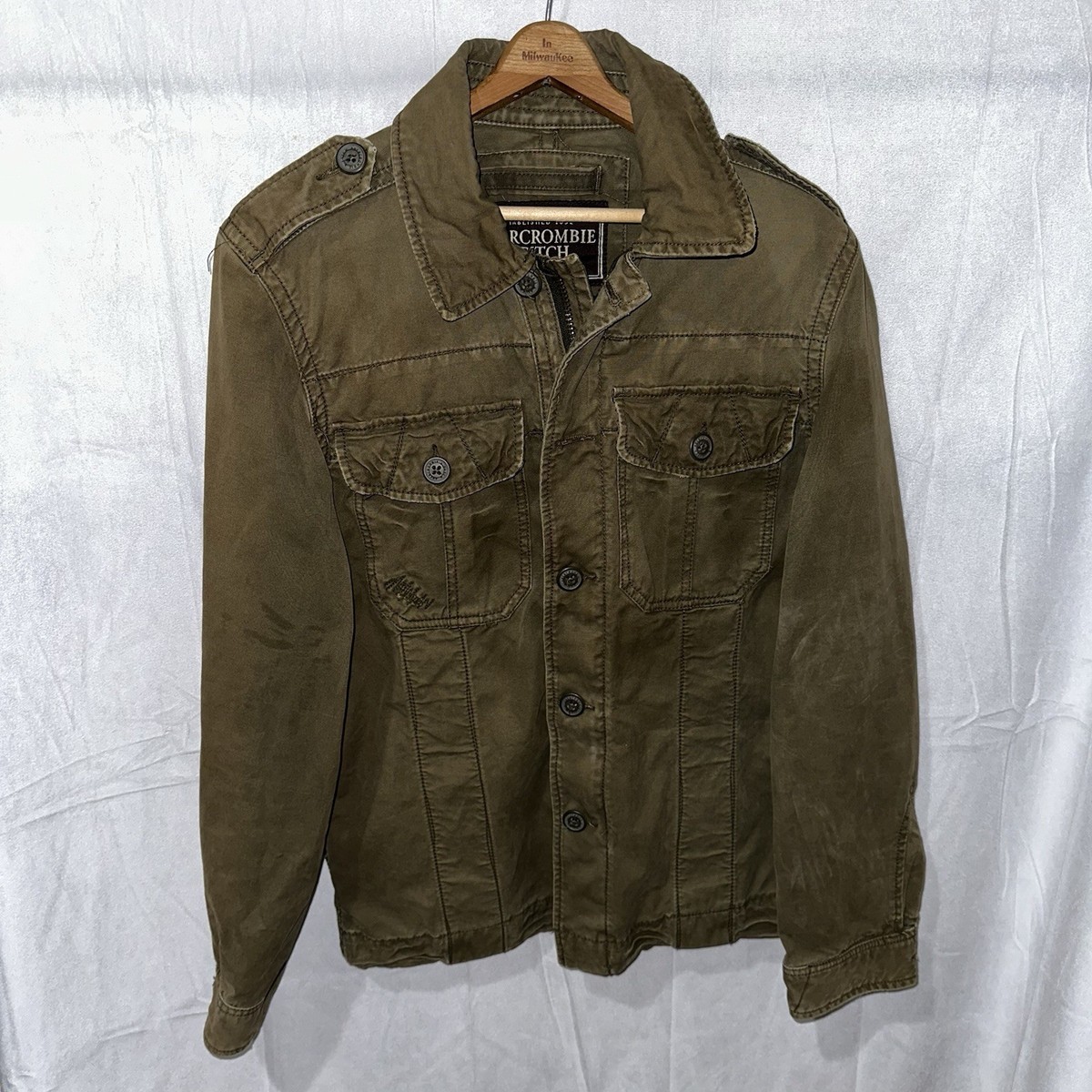 Abercrombie & Fitch Sentinel ミリタリージャケット Vintage Abercrombie & Fitch Sentinel Jacket Military Field Army OG