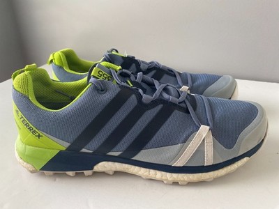 Men's Sz 12 Adidas Terrex Agravic GTX 'Blue Lime'