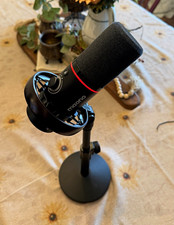 Maono PD200W Hybrid Wireless Dynamic Microphone USB/XLR Podcast Stream Black