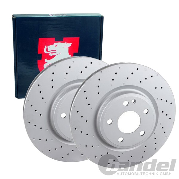 2X JP Group Bremsscheiben Ø320Mm Gelocht InnenbelÜFtet Vorne Bremsen-image