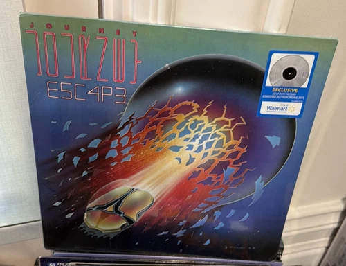 Journey - Escape  LP Exclusive CLEAR Colored Vinyl New Sealed