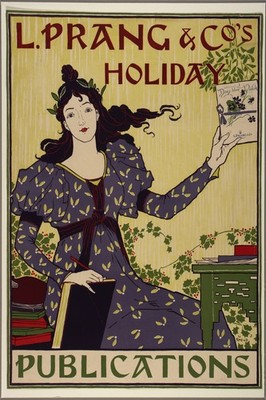   L. Prang & Co's Holiday Publications (1895) Vintage Art Poster - 24x36 