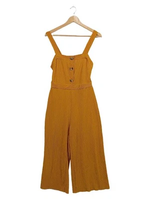 MANGO Combinaison Femmes Jaune Casual Pois (EU 36, INT S) - Photo 1/3
