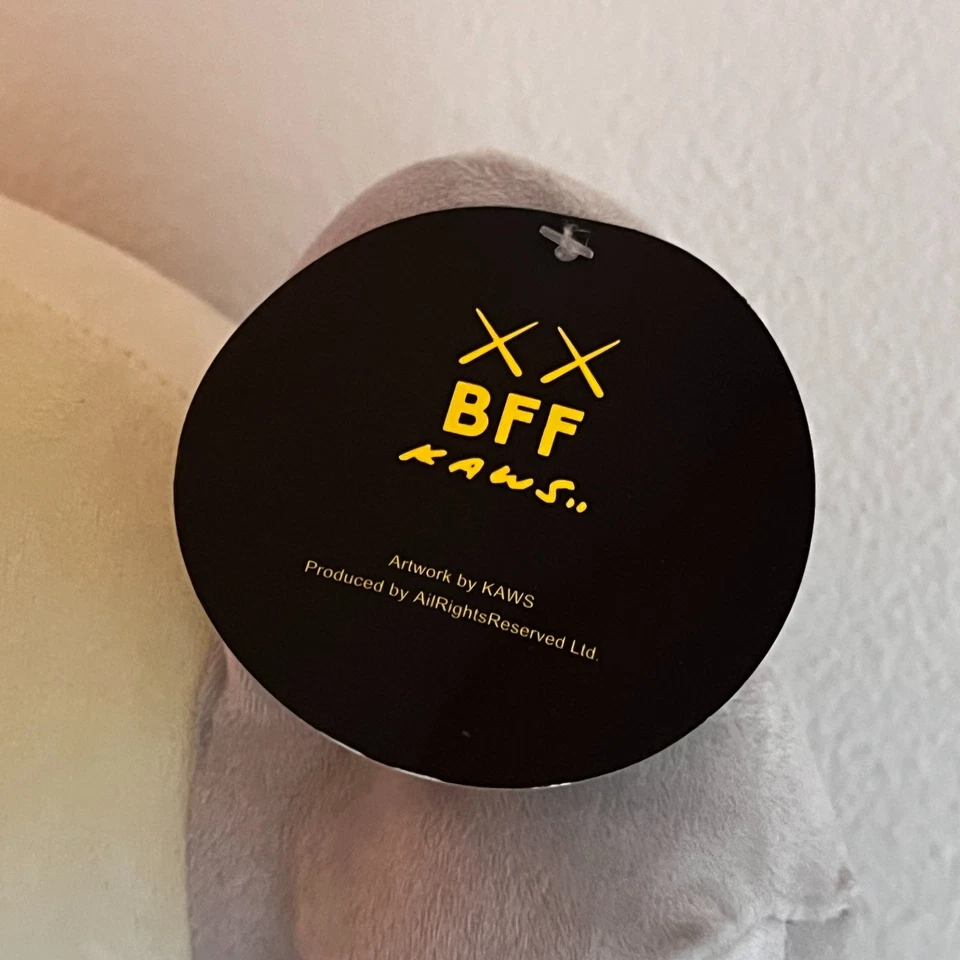 Peluche KAWS Companion 2015 marrón etiqueta original usado edición limitada de 1000 Foto 3 de 4