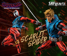 BANDAI SPIDER-MAN ACROSS THE SPIDER-VERSE S.H.Figuarts Figure Scarlet Spider
