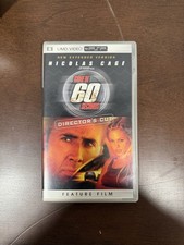 UMD Video for PSP Gone In 60 Seconds: Director's Cut EMPTY BOX ONLY NO UMD