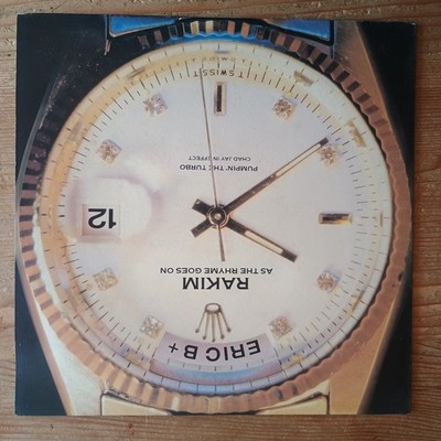 Eric B. & Rakim    As The Rhyme Goes On 12'' JP-REISSUE VG++/VG(+)