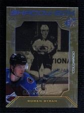 2020-21 SPx Shadow Box Auto Tier 2 51/75 Bowen Byram #SBA-BB Auto x3x